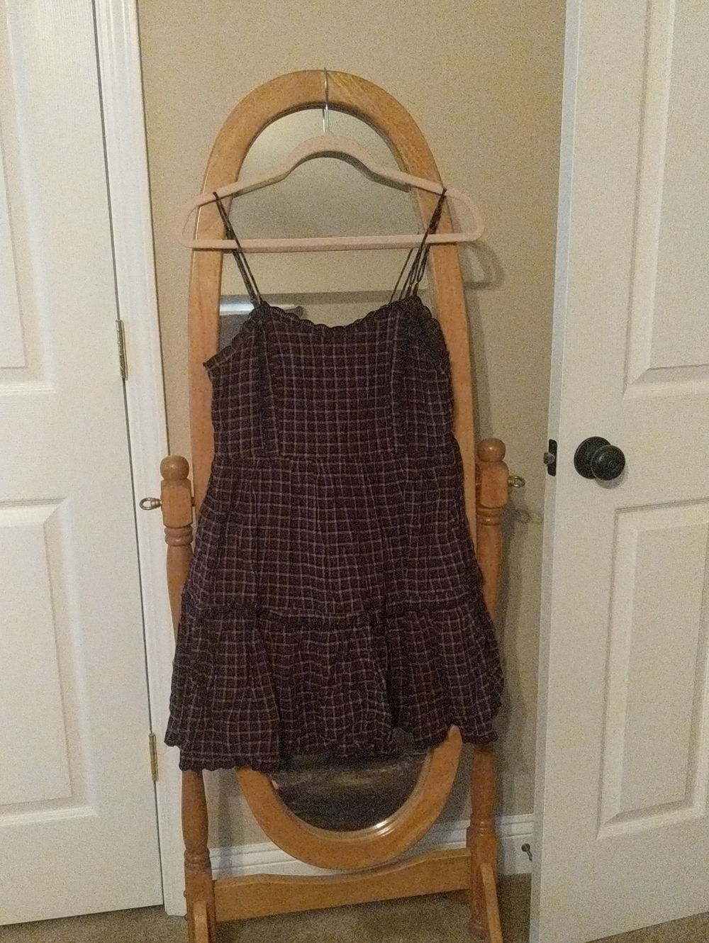 Urban Outfitters Brown Babydoll Dress